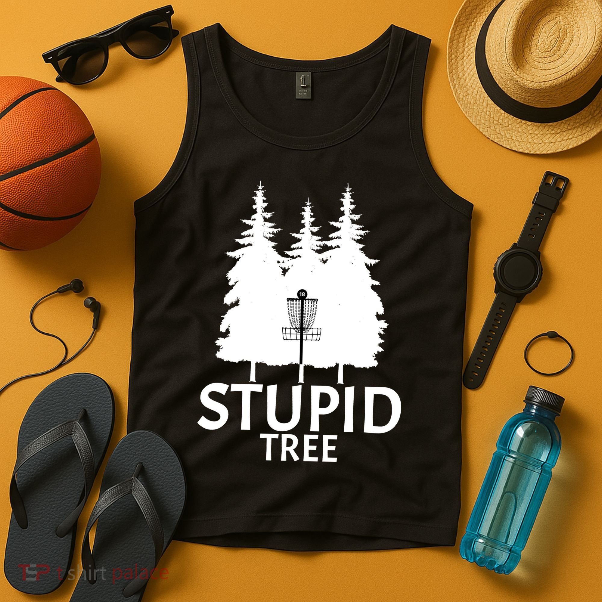 Stupid Tree Disc Golf Tank Top