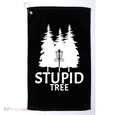Stupid Tree Disc Golf Golf Towel