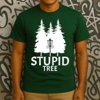 Stupid Tree Disc Golf T-Shirt thumb 3