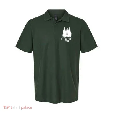 Stupid Tree Disc Golf Polo