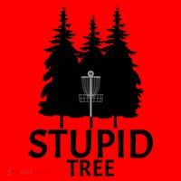 Stupid Tree Disc Golf Santa Hat thumb 1