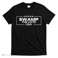 Swamp The Vote Usa Funny Trump T-Shirt thumb 0