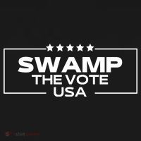 Swamp The Vote Usa Funny Trump T-Shirt thumb 7