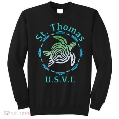 St. Thomas Vintage Tribal Turtle Sweatshirt