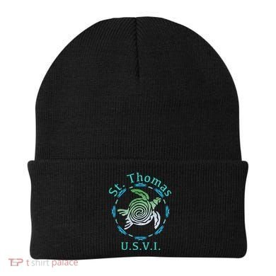 St. Thomas Vintage Tribal Turtle Beanie