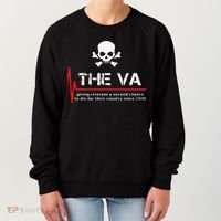 Skull The VA Giving Veterans A Second Chance Women's Sweatshirt thumb 0