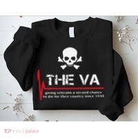 Skull The VA Giving Veterans A Second Chance Sweatshirt thumb 2