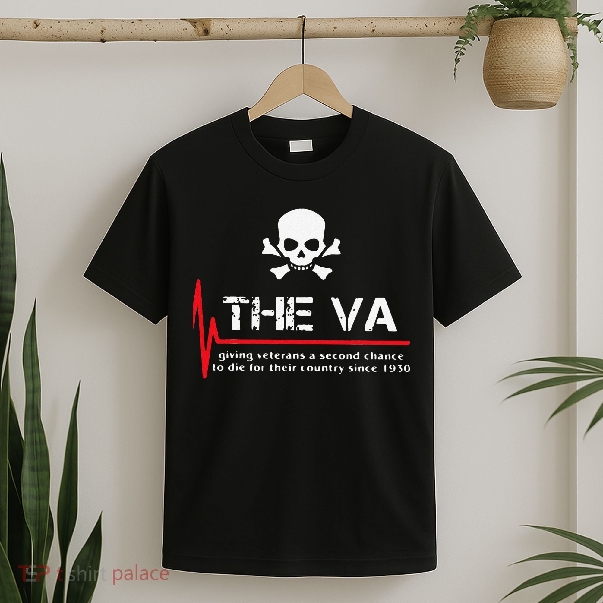 Skull The VA Giving Veterans A Second Chance T-Shirt