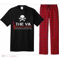 Skull The VA Giving Veterans A Second Chance Pajama Set thumb 0