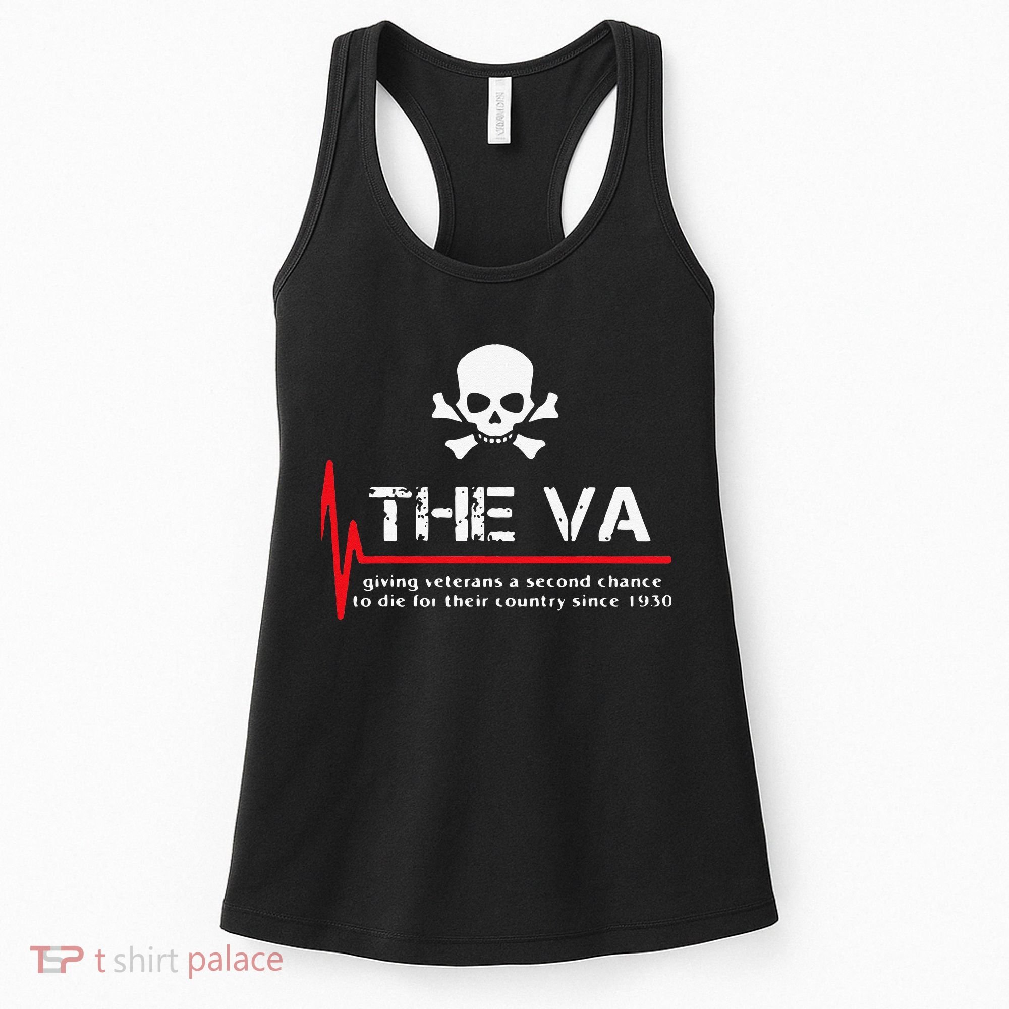 Skull The VA Giving Veterans A Second Chance Women's Tank Top