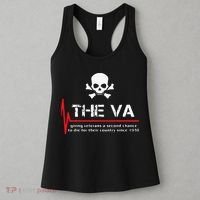 Skull The VA Giving Veterans A Second Chance Women's Tank Top thumb 3
