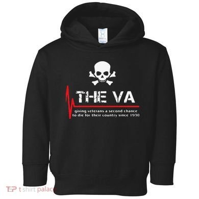 Skull The VA Giving Veterans A Second Chance Toddler Hoodie
