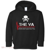 Skull The VA Giving Veterans A Second Chance Toddler Hoodie thumb 0