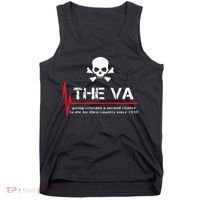Skull The VA Giving Veterans A Second Chance Tank Top thumb 0