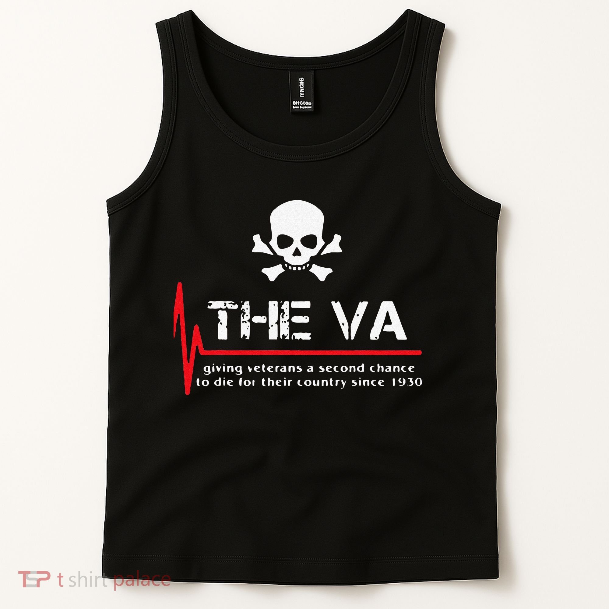 Skull The VA Giving Veterans A Second Chance Tank Top