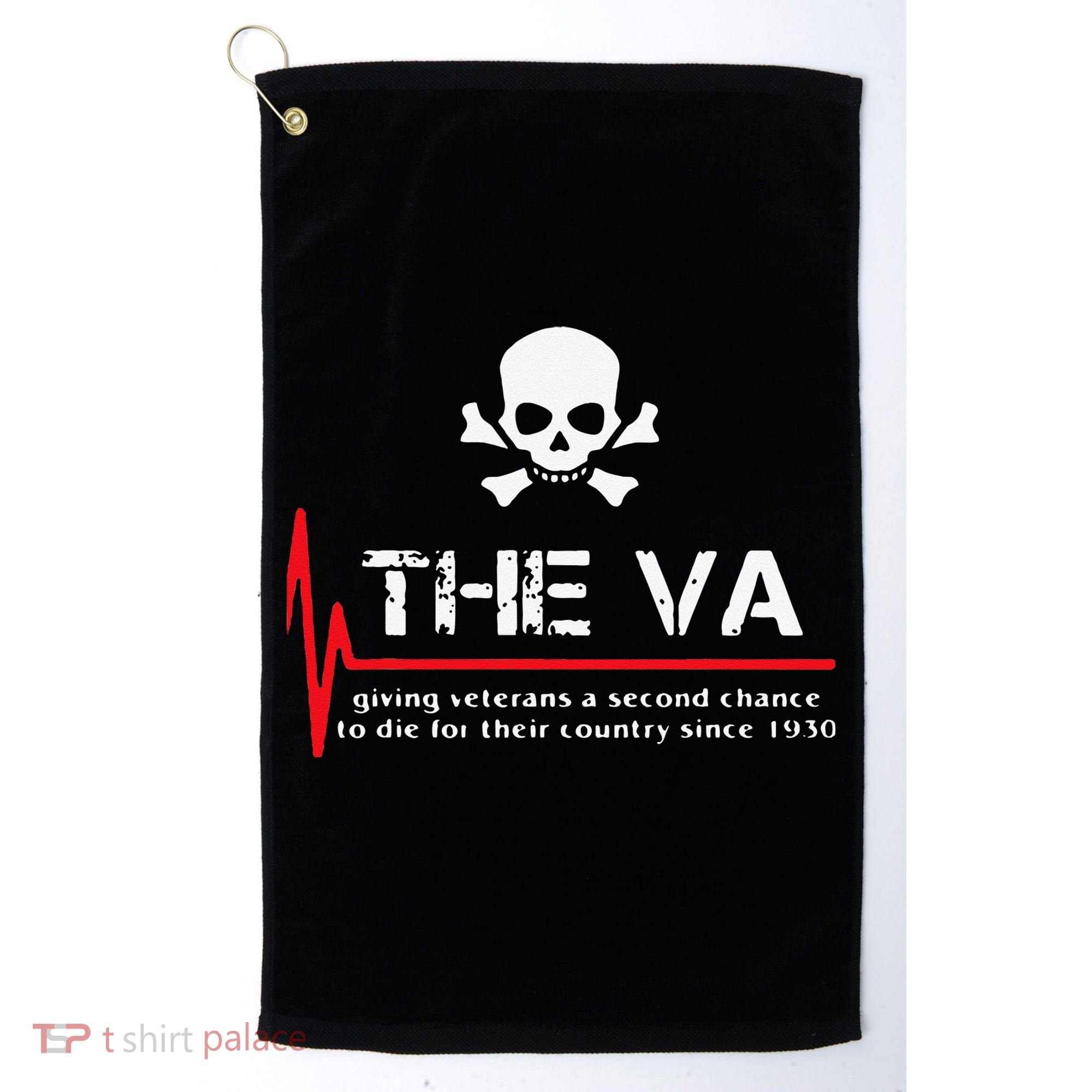 Skull The VA Giving Veterans A Second Chance Golf Towel