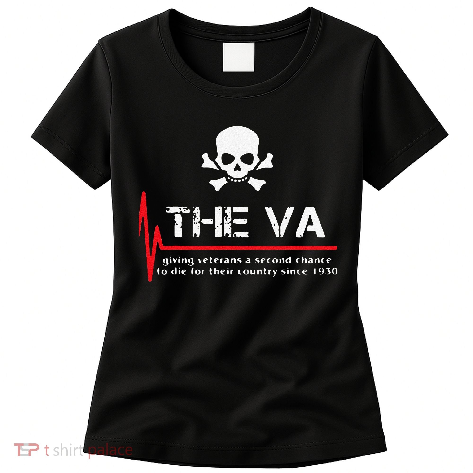 Skull The VA Giving Veterans A Second Chance Women's T-Shirt