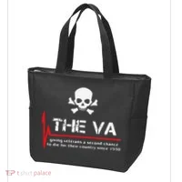 Skull The VA Giving Veterans A Second Chance Tote Bag thumb 3