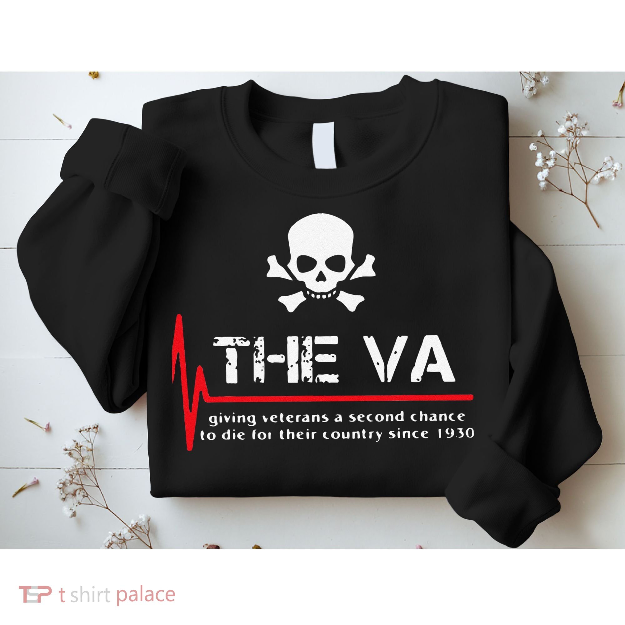 Skull The VA Giving Veterans A Second Chance Sweatshirt