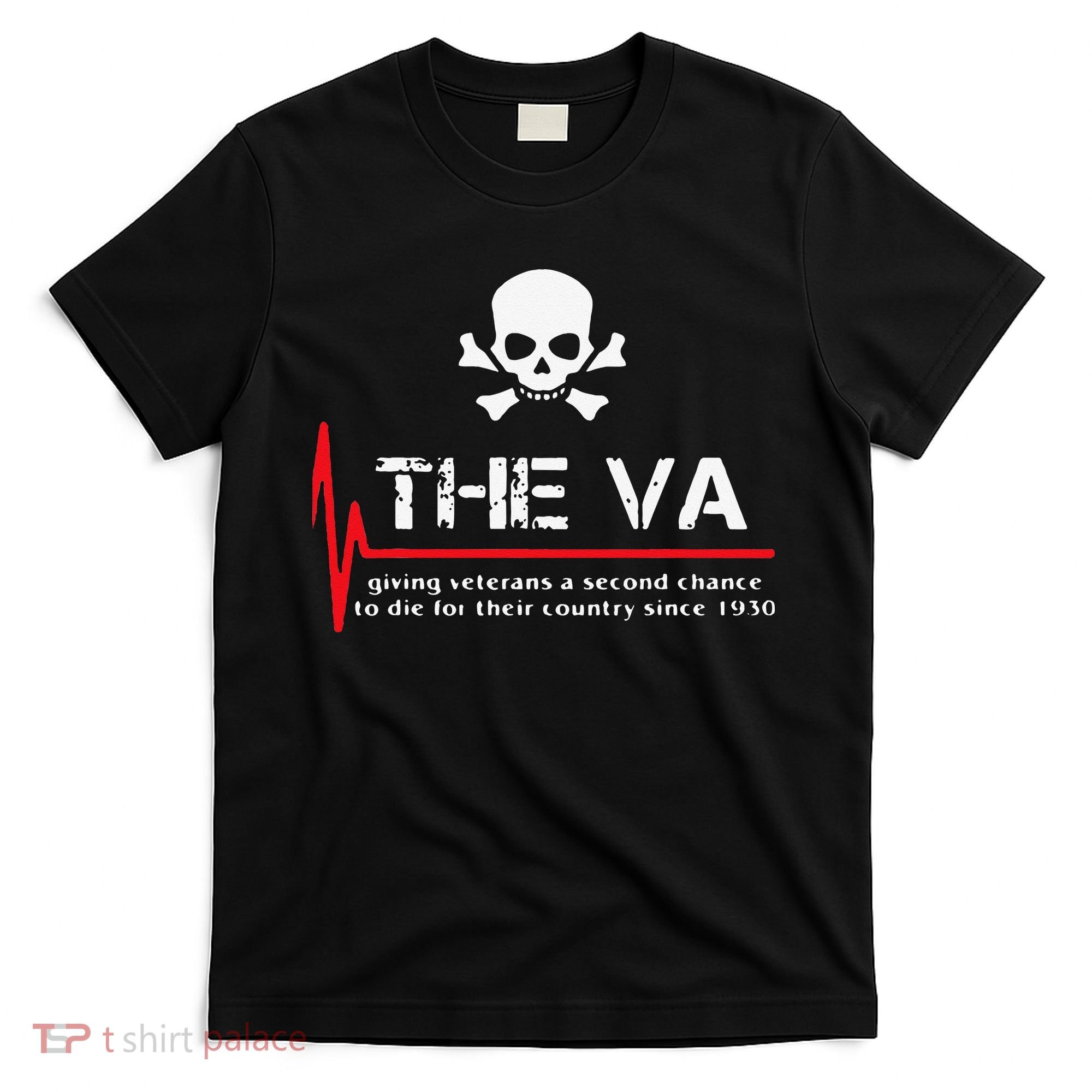 Skull The VA Giving Veterans A Second Chance T-Shirt