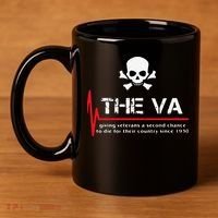 Skull The VA Giving Veterans A Second Chance 11oz C Handle Ceramic Mug thumb 4