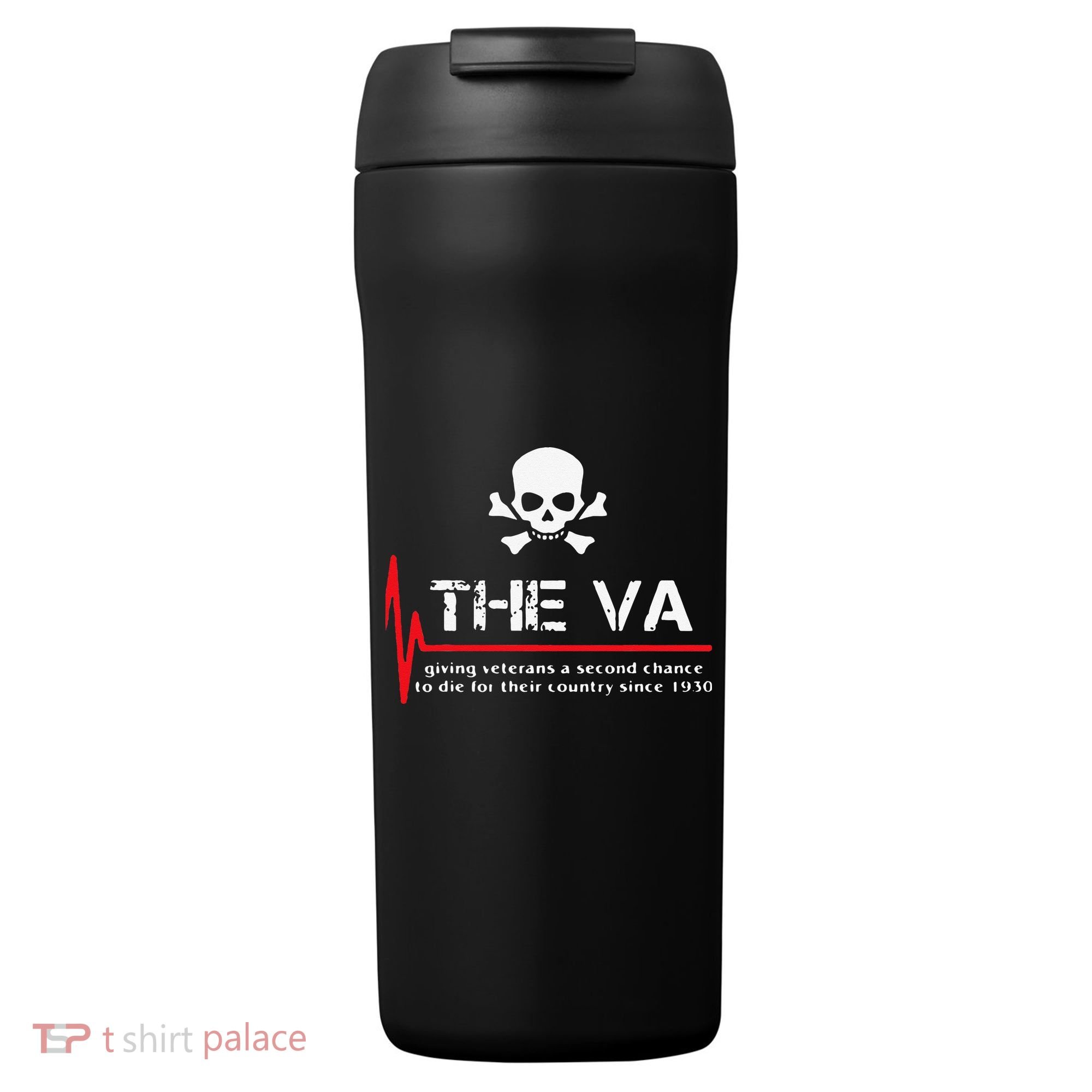 Skull The VA Giving Veterans A Second Chance 24oz Duet Stainless Steel Tumbler