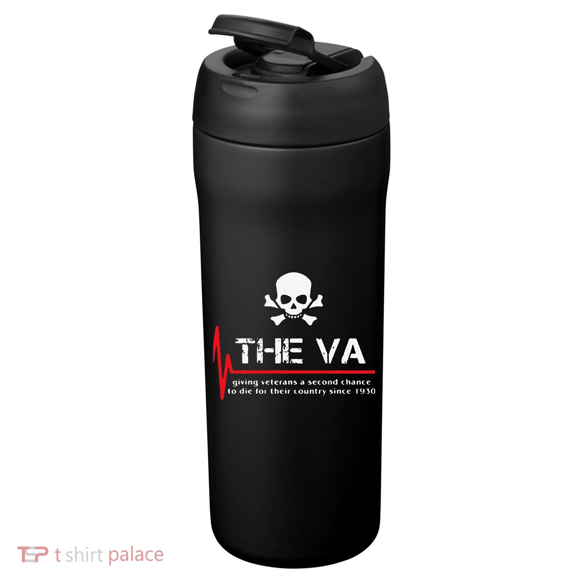 Skull The VA Giving Veterans A Second Chance 24oz Duet Stainless Steel Tumbler