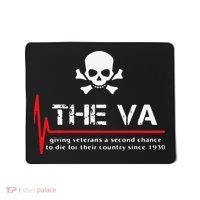 Skull The VA Giving Veterans A Second Chance Mousepad thumb 0