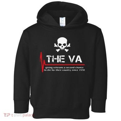 Skull The VA Giving Veterans A Second Chance Toddler Hoodie