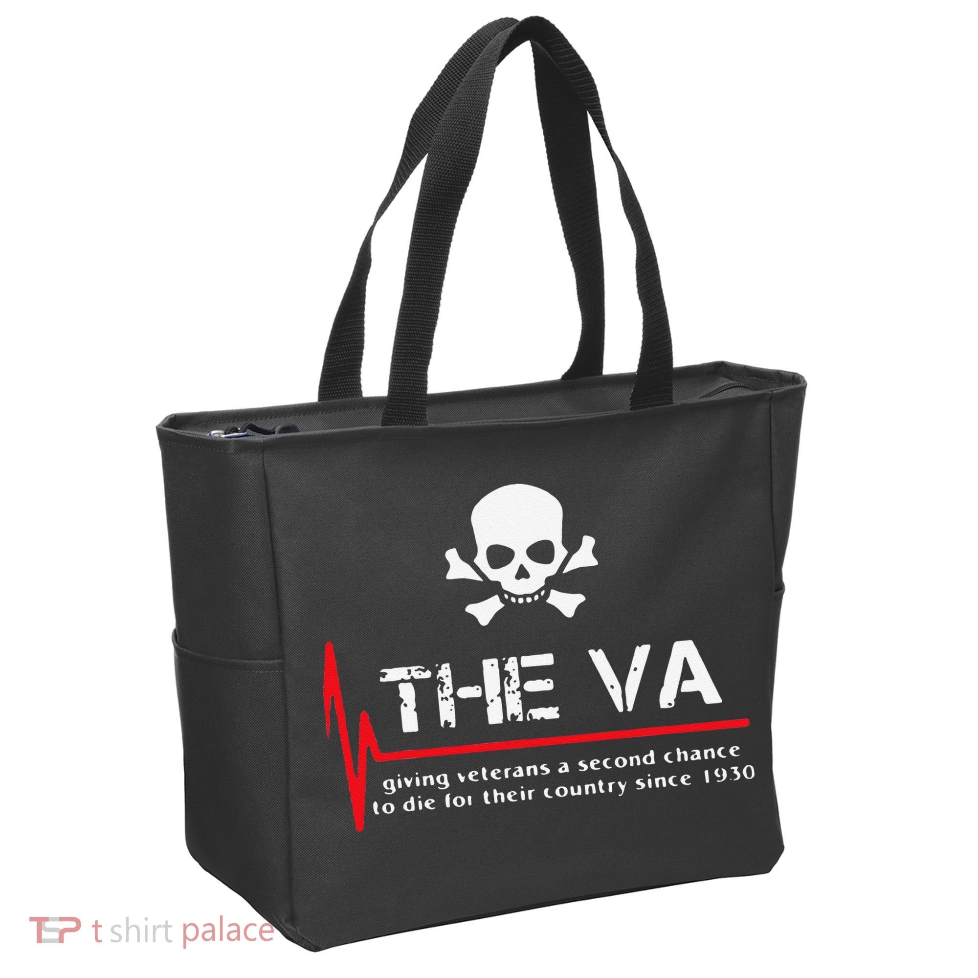 Skull The VA Giving Veterans A Second Chance Tote Bag