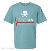 Skull The VA Giving Veterans A Second Chance Sueded Cloud Jersey T-Shirt thumb 0