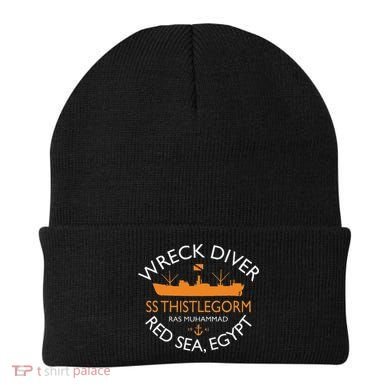 Ss Thistlegorm Wreck Diver Red Sea Egypt Beanie