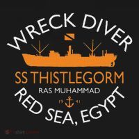 Ss Thistlegorm Wreck Diver Red Sea Egypt Women's T-Shirt thumb 6