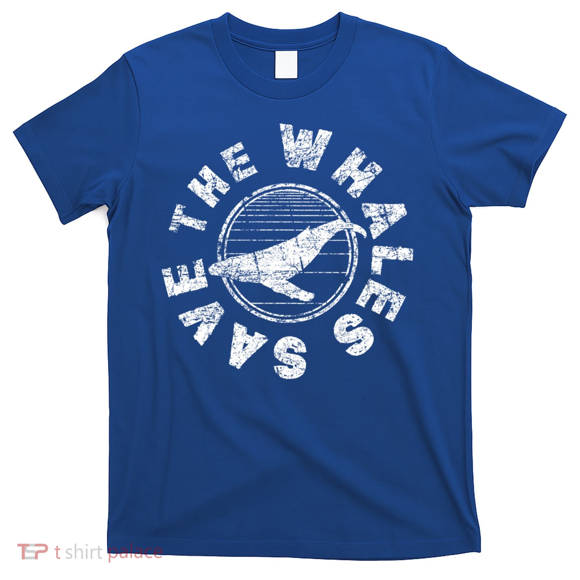 Save The Whales 80s Retro Ocean Conservation Vintage Gift T-Shirt