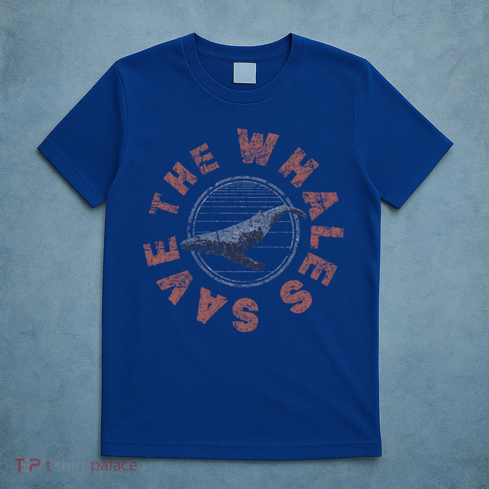 Save The Whales 80s Retro Vintage Gift T-Shirt