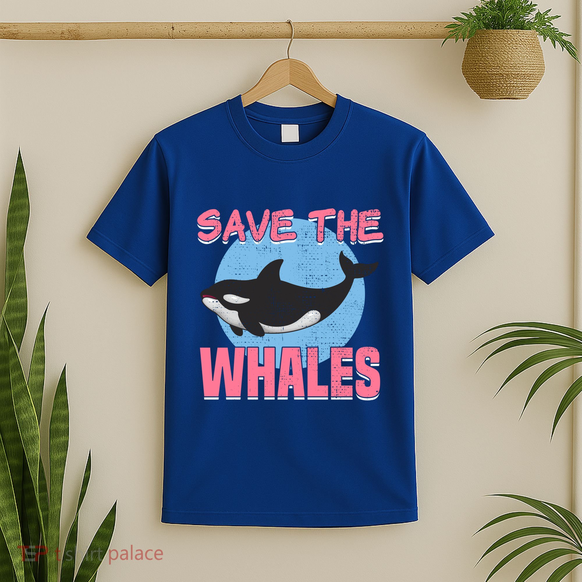 Save The Whales Climate Change Awareness Orca Whale Meaningful Gift T-Shirt