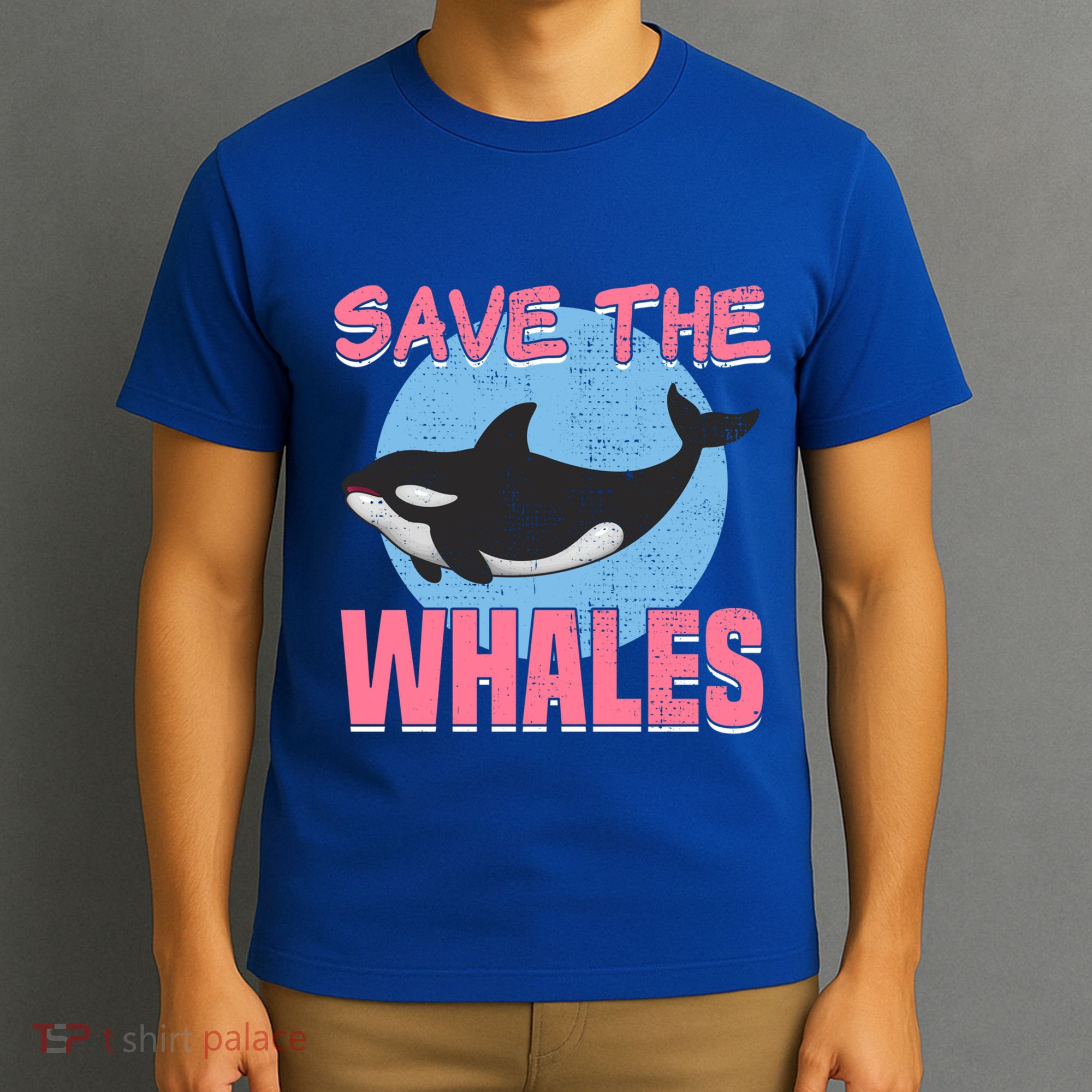 Save The Whales Climate Change Awareness Orca Whale Meaningful Gift T-Shirt