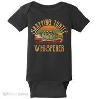 Snapping Turtle Whisperer, Snapping Turtle Baby Bodysuit thumb 0