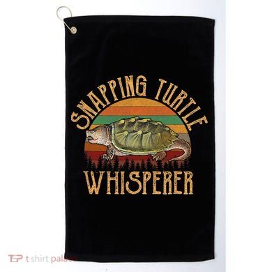 Snapping Turtle Whisperer, Snapping Turtle Golf Towel