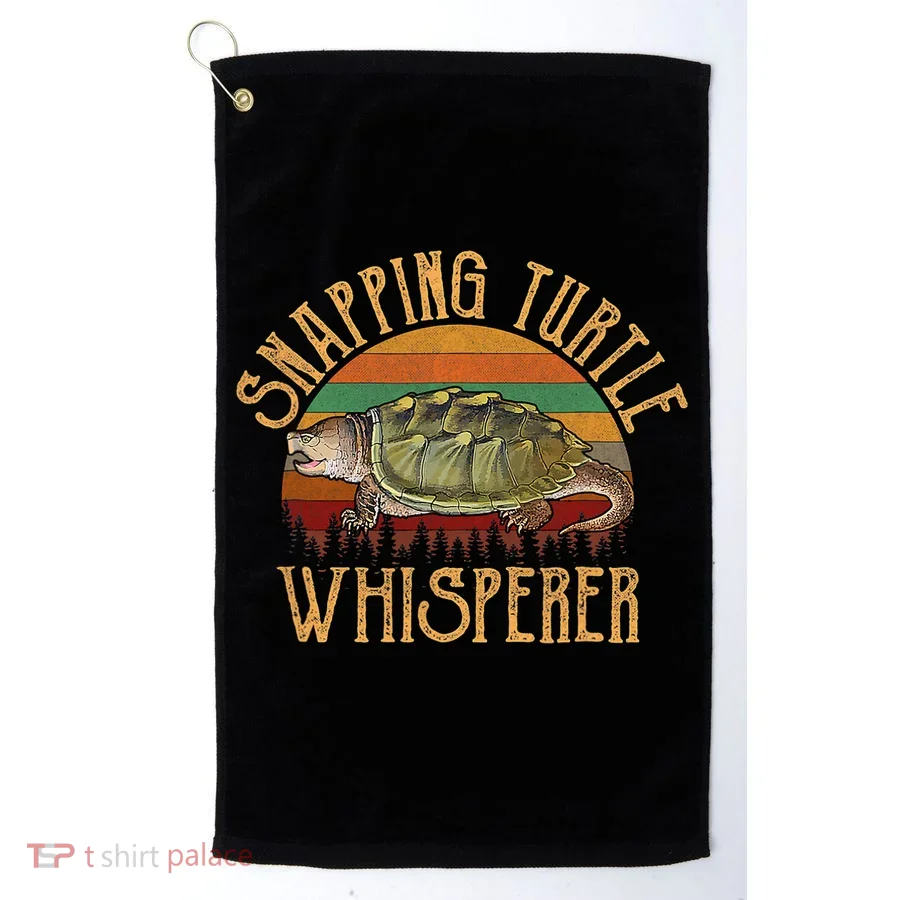 Snapping Turtle Whisperer, Snapping Turtle Golf Towel