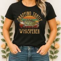 Snapping Turtle Whisperer, Snapping Turtle Women's T-Shirt thumb 2