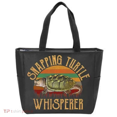 Snapping Turtle Whisperer, Snapping Turtle Tote Bag