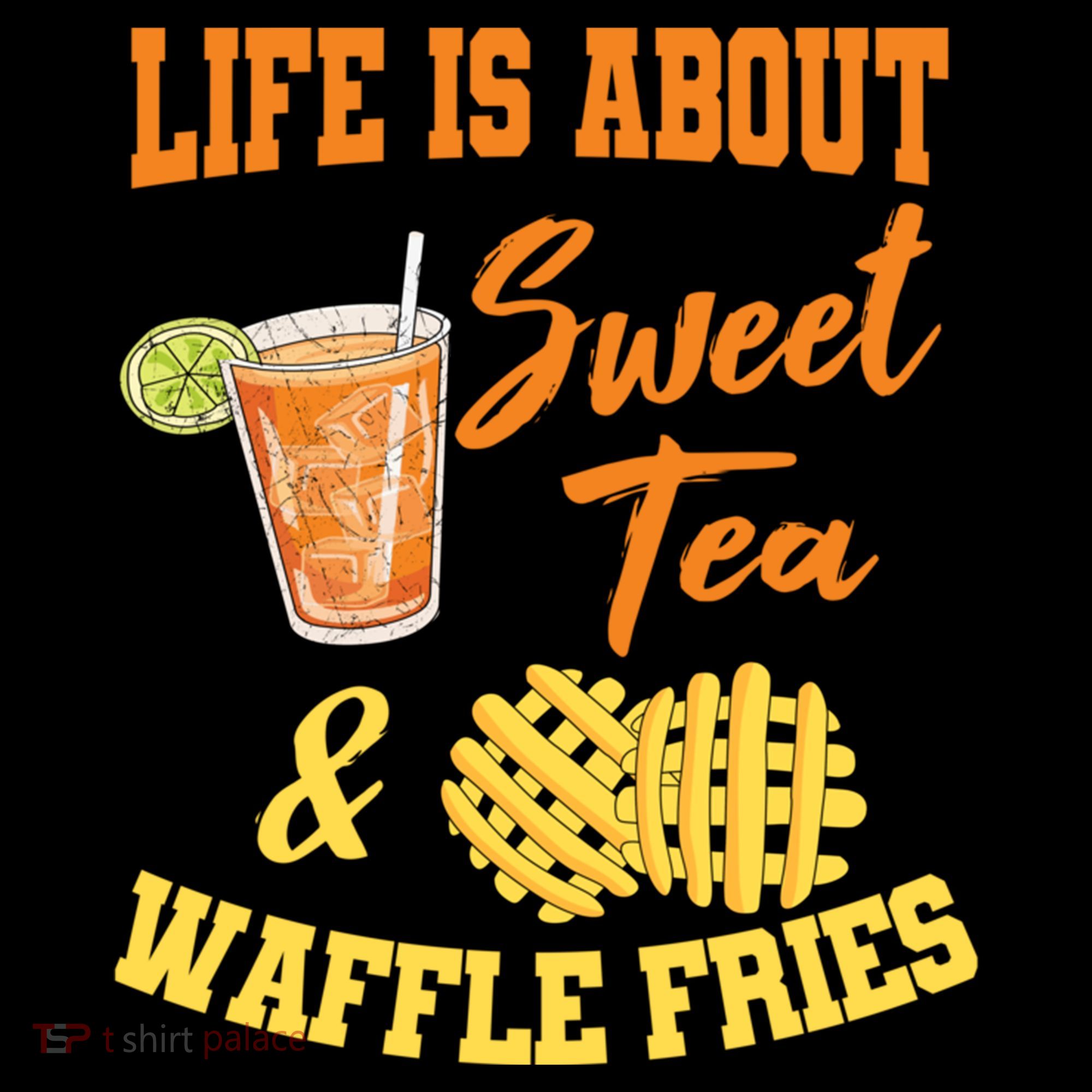 Sweet Tea Waffle Fries Enthusiast Sugar Iced Refresht Gift Coffee Mug