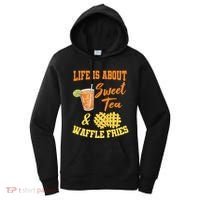 Sweet Tea Waffle Fries Enthusiast Sugar Iced Refresht Gift Women's Hoodie thumb 0