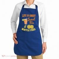 Sweet Tea Waffle Fries Enthusiast Sugar Iced Refresht Gift Apron thumb 2