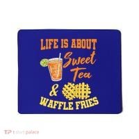 Sweet Tea Waffle Fries Enthusiast Sugar Iced Refresht Gift Mousepad thumb 0
