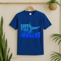 Save The Whales Protect The Ocean Activist Environtalist Great Gift T-Shirt thumb 2
