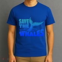 Save The Whales Protect The Ocean Activist Environtalist Great Gift T-Shirt thumb 3