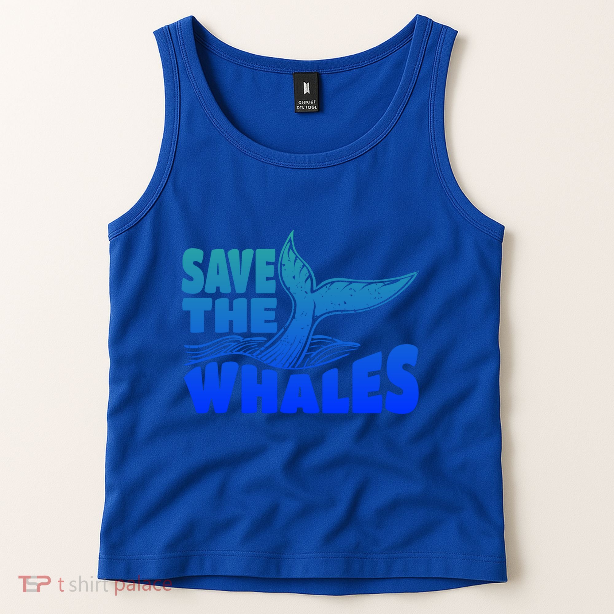 Save The Whales Protect The Ocean Activist Environtalist Great Gift Tank Top