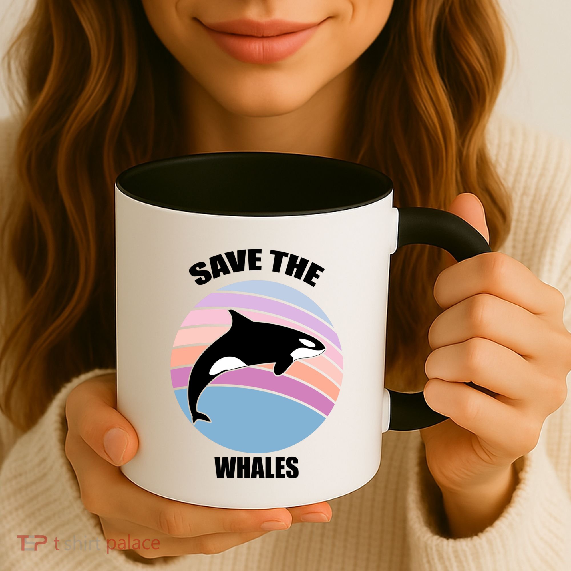 Save The Whales Gift Coffee Mug